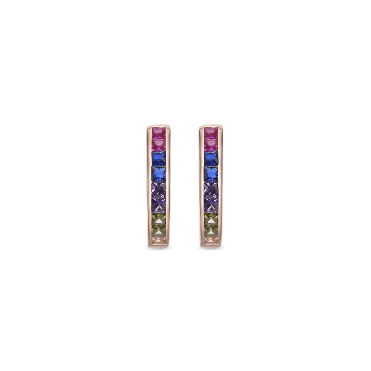 Pendientes Waa Plata De Ley 925 - Waa MULTICOLOR - Image 2