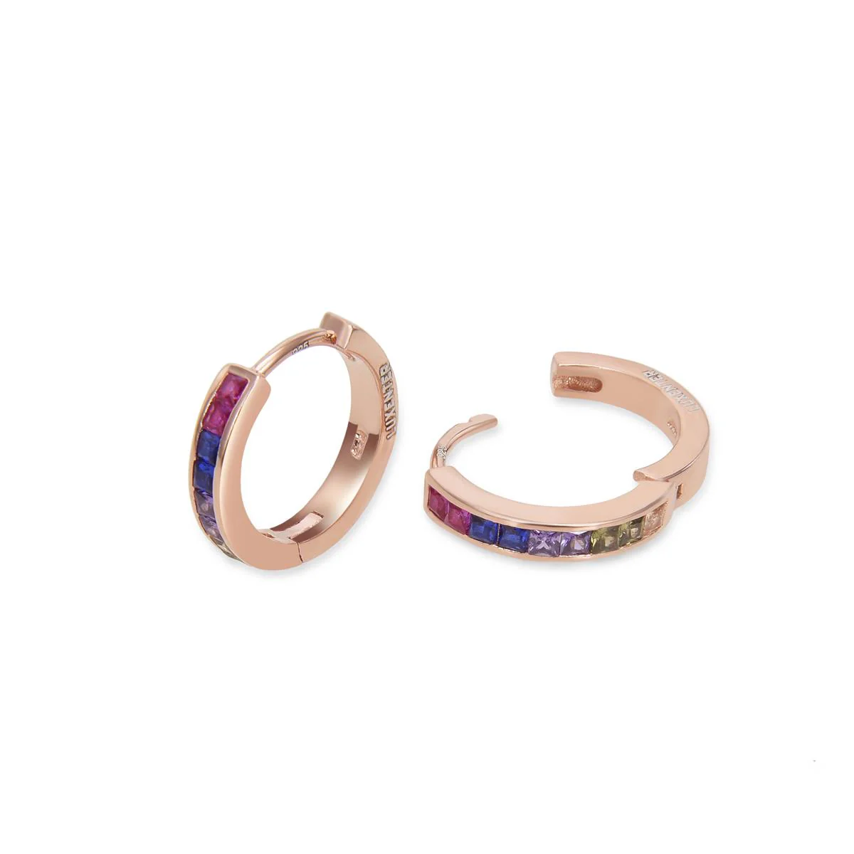 Pendientes Waa Plata De Ley 925 - Waa MULTICOLOR - Image 3
