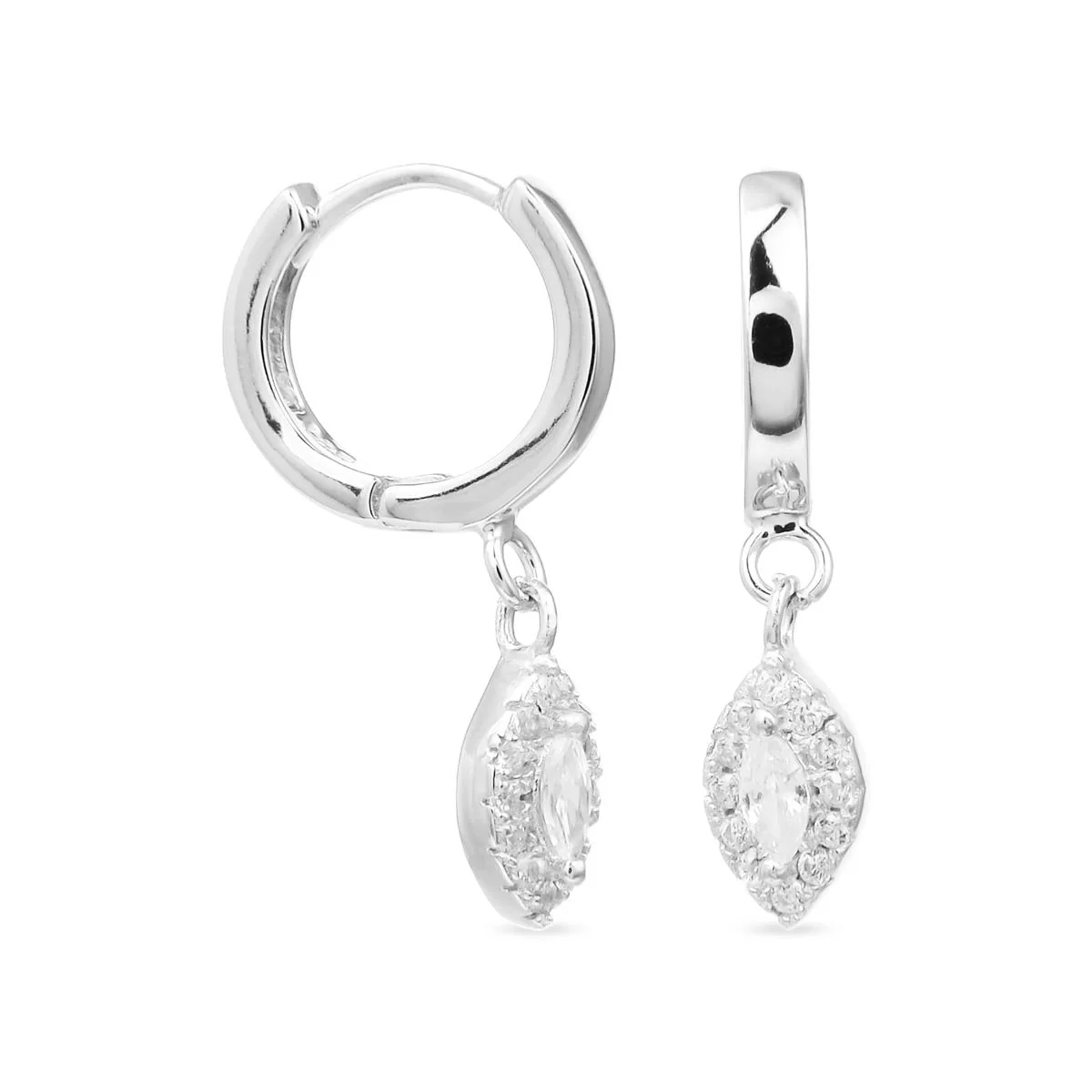 Pendientes Waeus Plata De Ley 925 - Waeus BLANCO