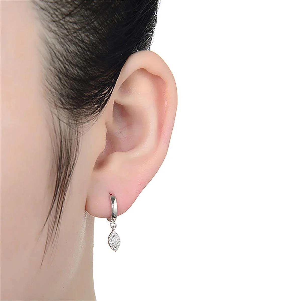 Pendientes Waeus Plata De Ley 925 - Waeus BLANCO - Image 2