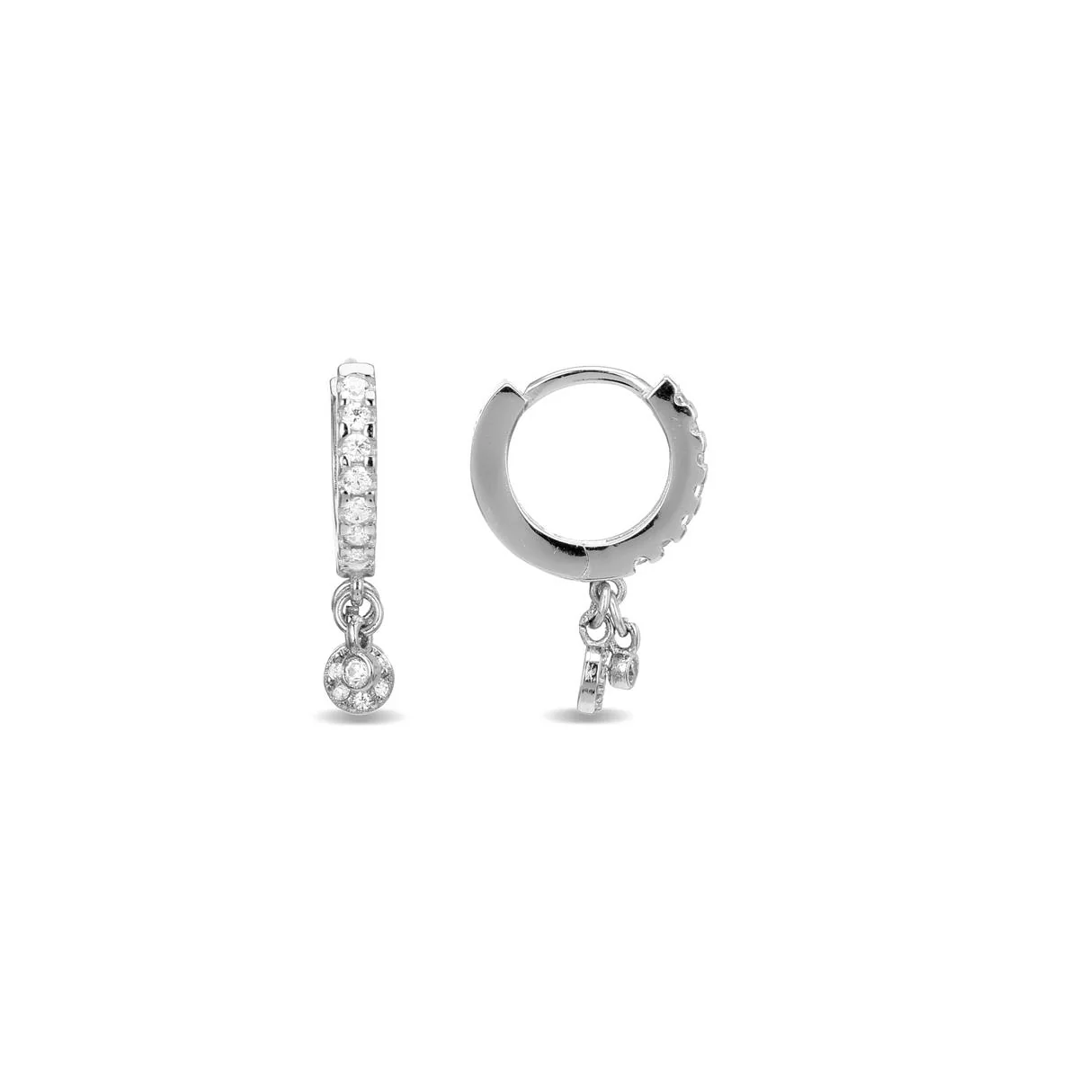 Pendientes Walah Plata De Ley 925 - Walah BLANCO