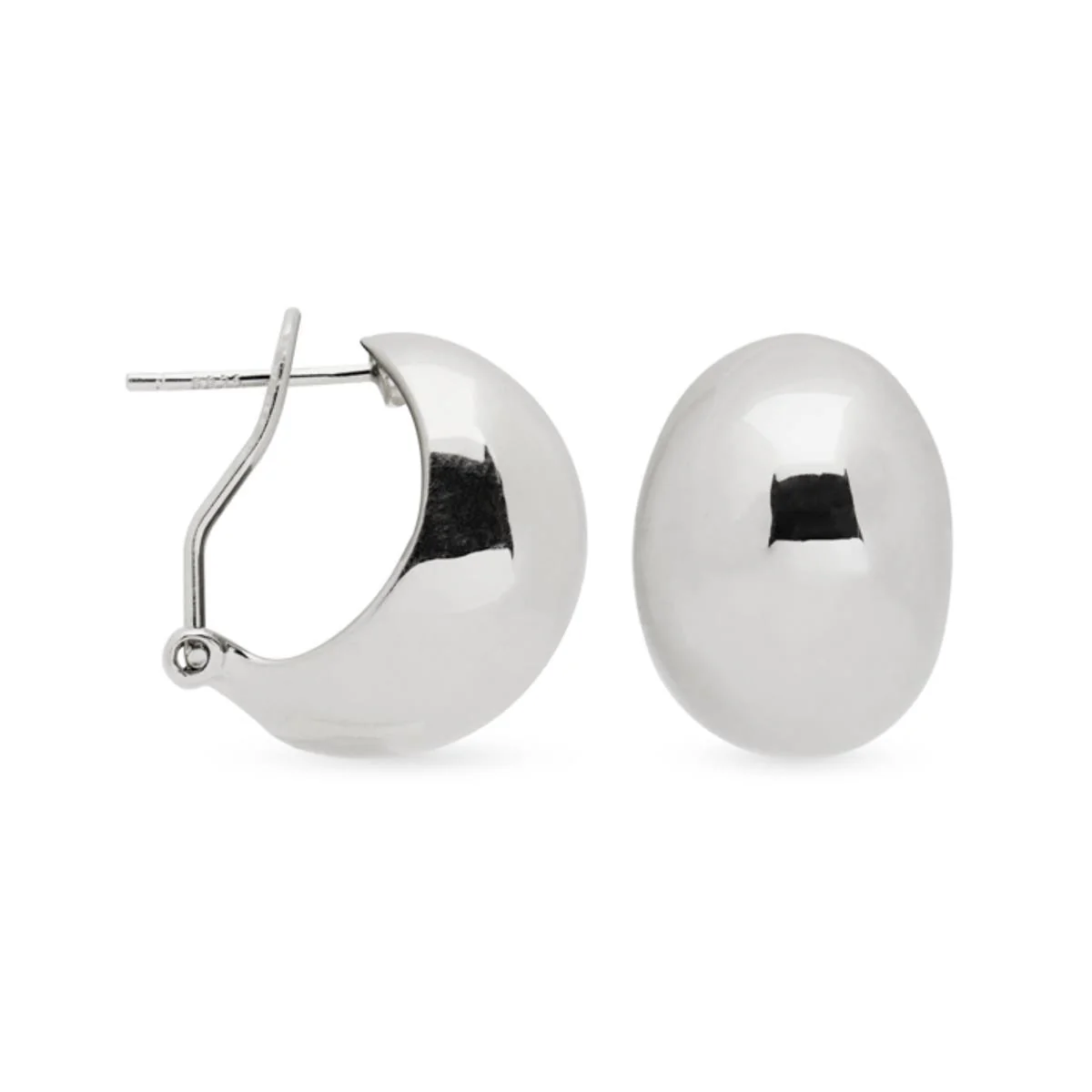 Pendientes Warusha Plata De Ley 925 - Warusha BLANCO
