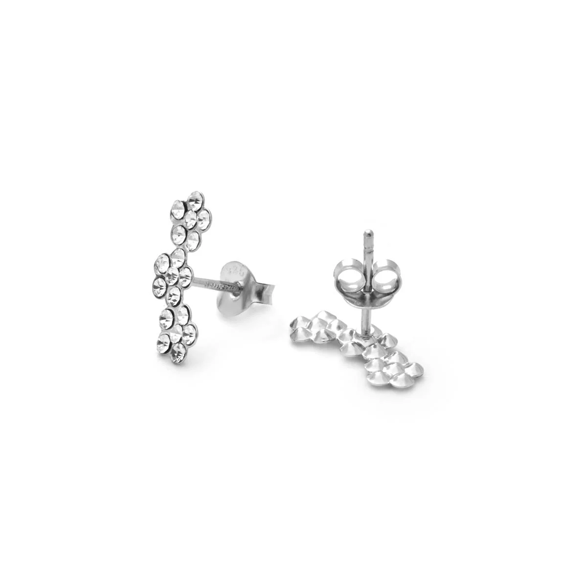 Pendientes Wenly Plata de Ley 925 - Wenly BLANCO - Image 3