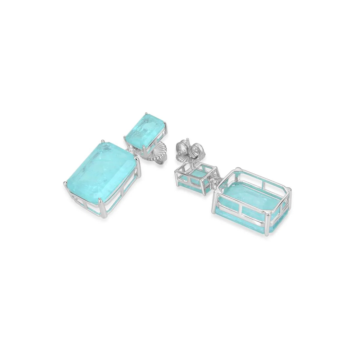 Pendientes Wennas Plata De Ley 925 - Wennas VERDE - Image 3