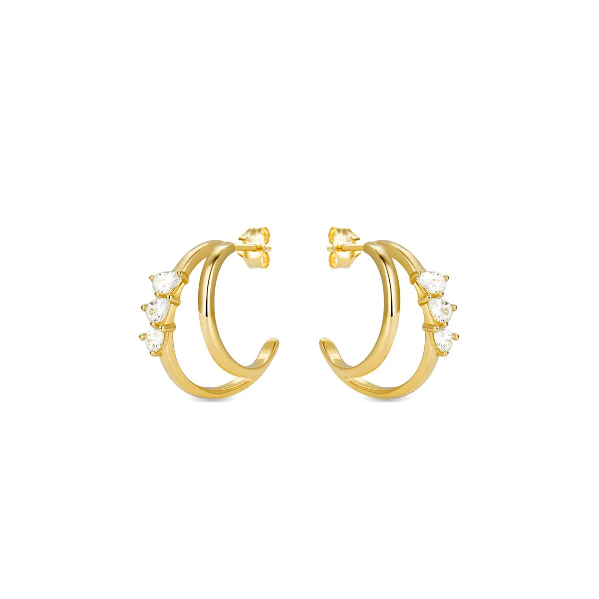Pendientes Westhy Plata De Ley 925 - Westhy AMARILLO - Image 2
