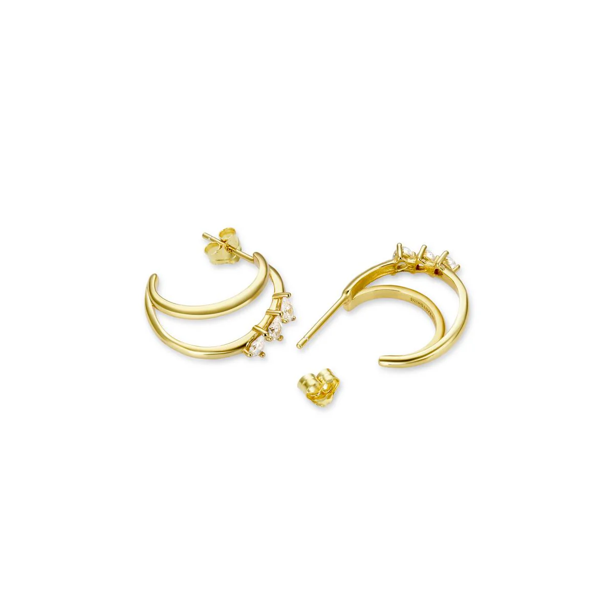Pendientes Westhy Plata De Ley 925 - Westhy AMARILLO - Image 3