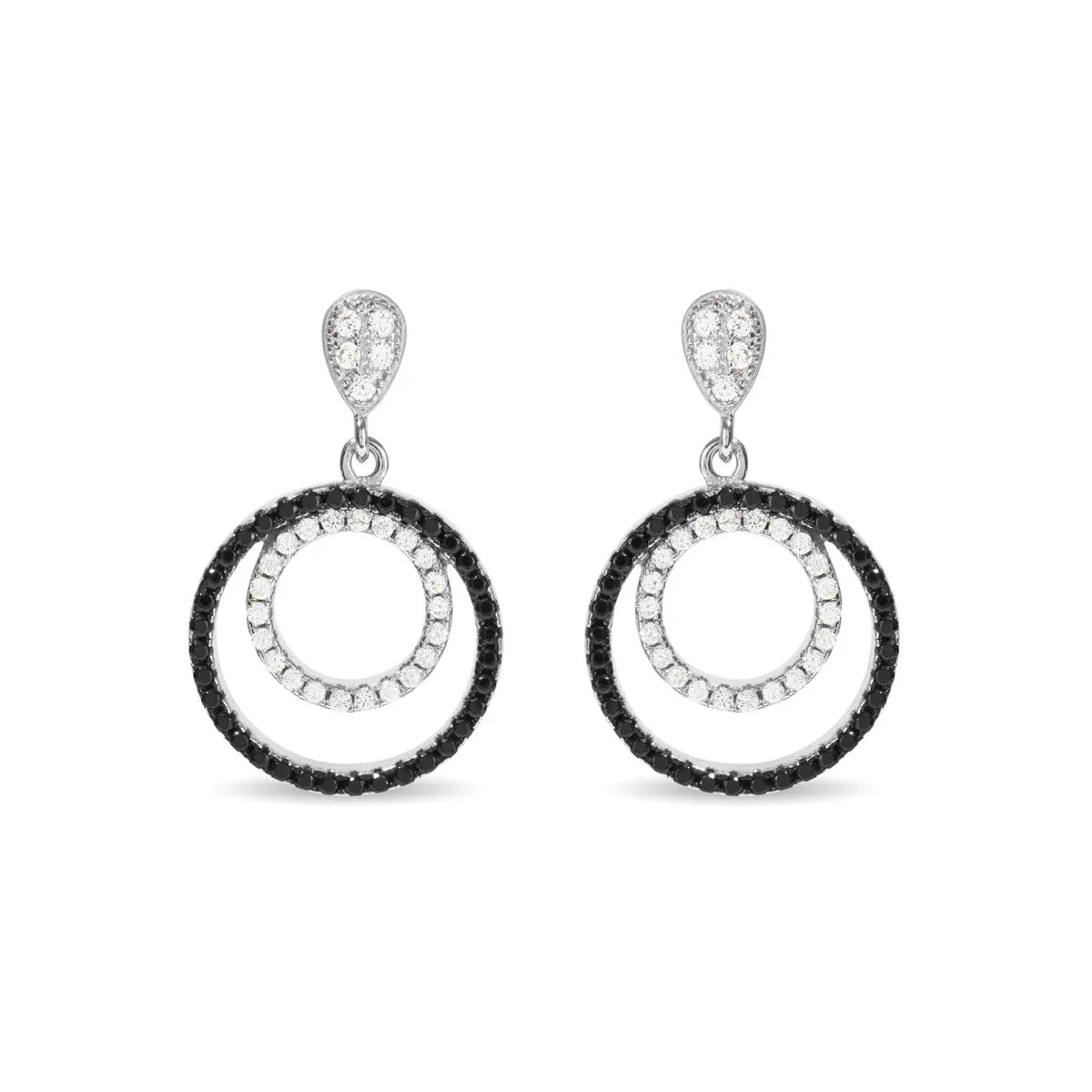 Pendientes Wolof plata de Ley 925 - Wolof BLANCO