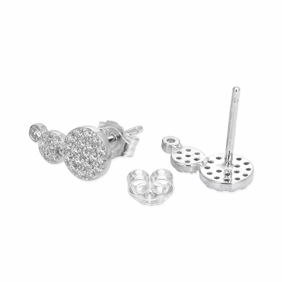 Pendientes Wynza Plata De Ley 925 - Wynza BLANCO - Image 3