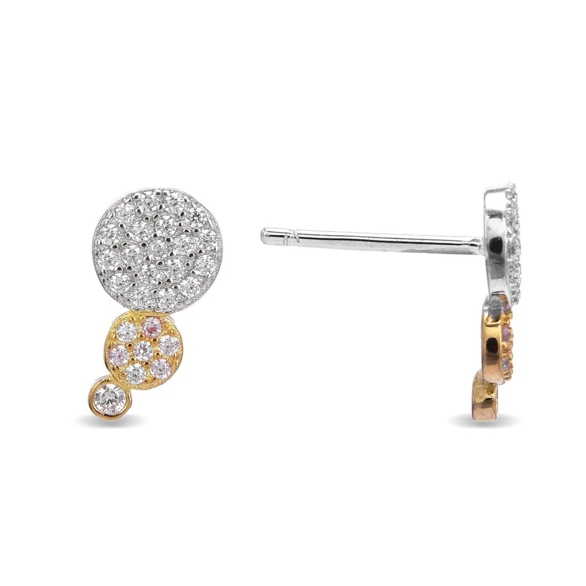 Pendientes Wynza Plata De Ley 925 - Wynza BLANCO
