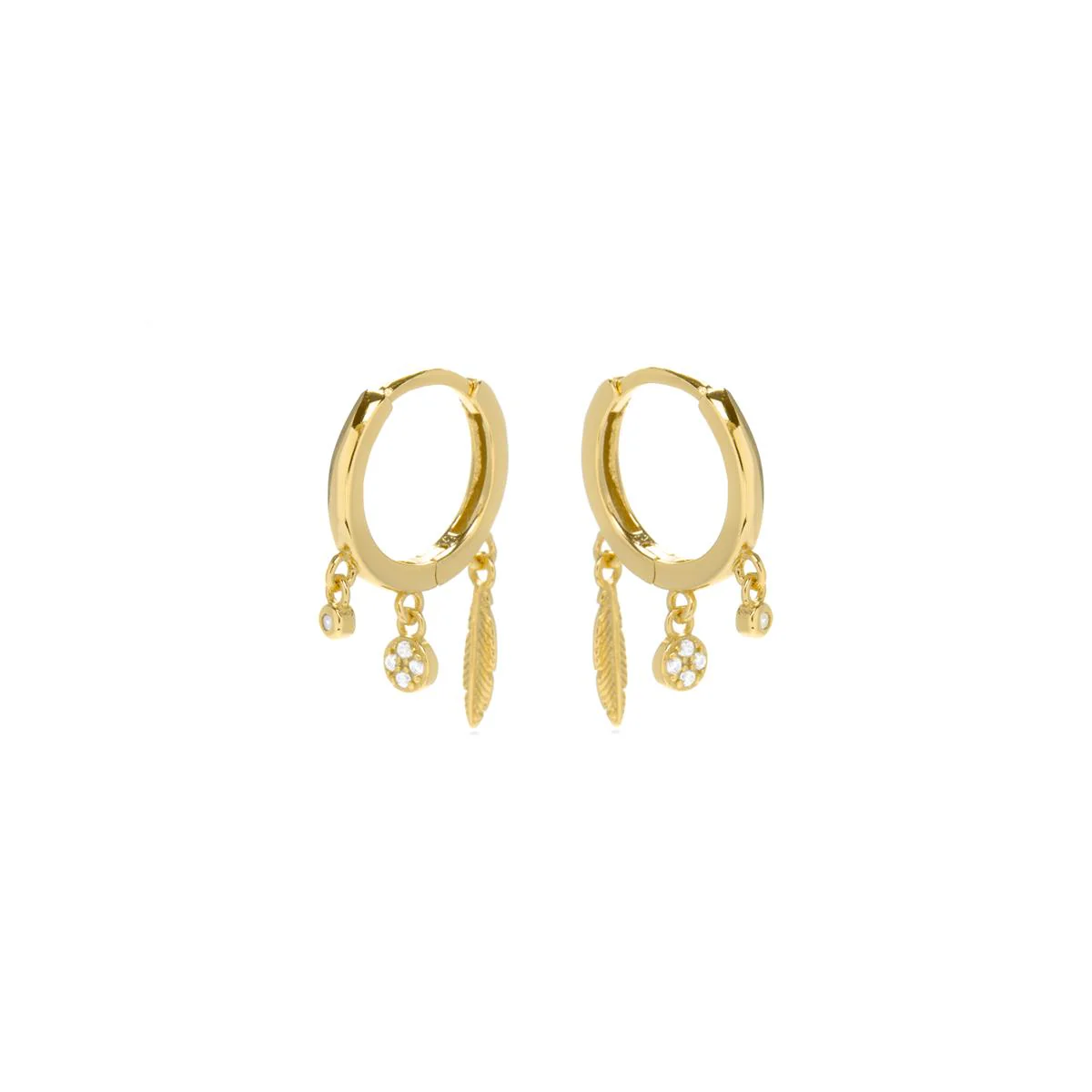 Pendientes Xarion Plata De Ley 925 - Xarion BLANCO