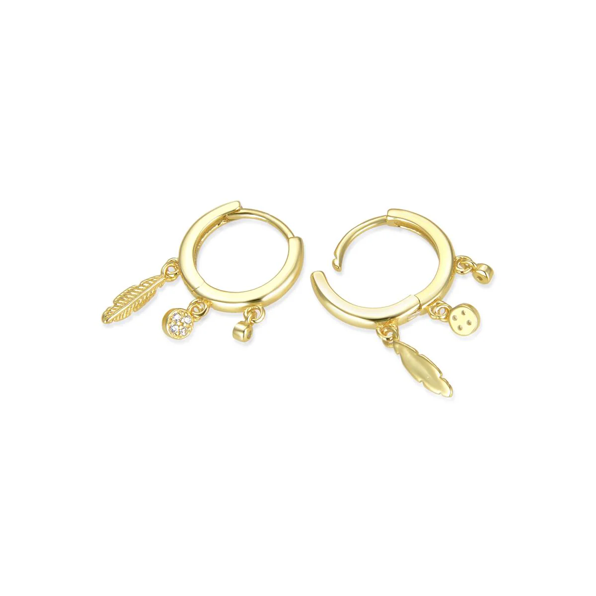 Pendientes Xarion Plata De Ley 925 - Xarion BLANCO - Image 3
