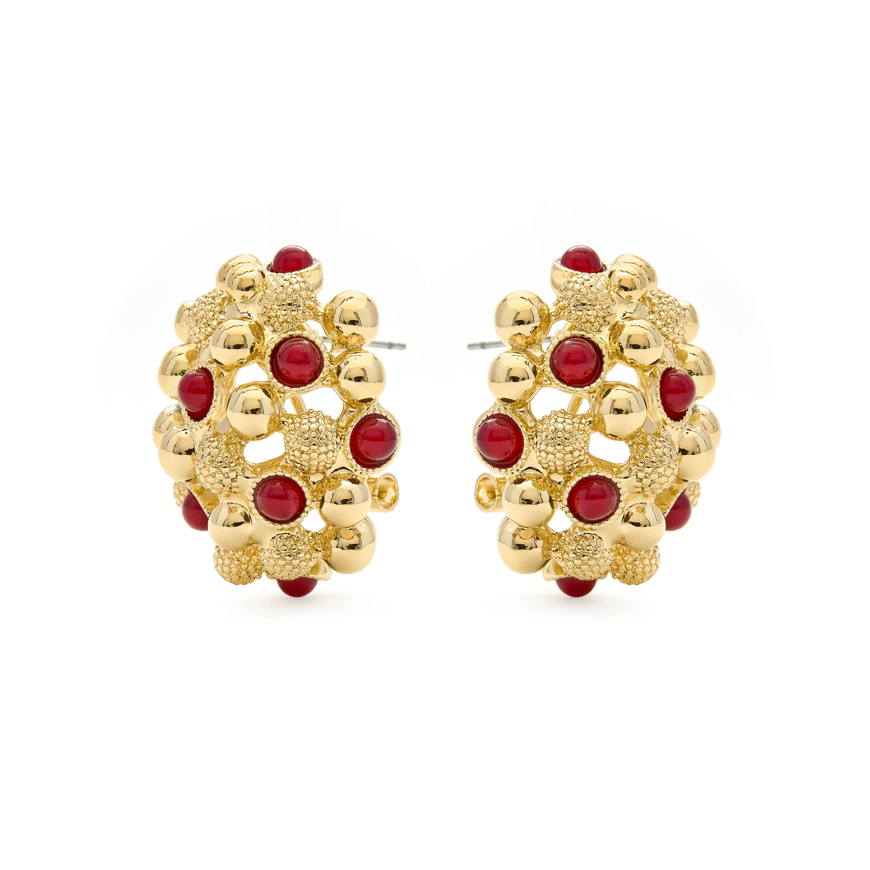 Pendientes acabado en oro amarillo 18K - Xiglor - Image 3