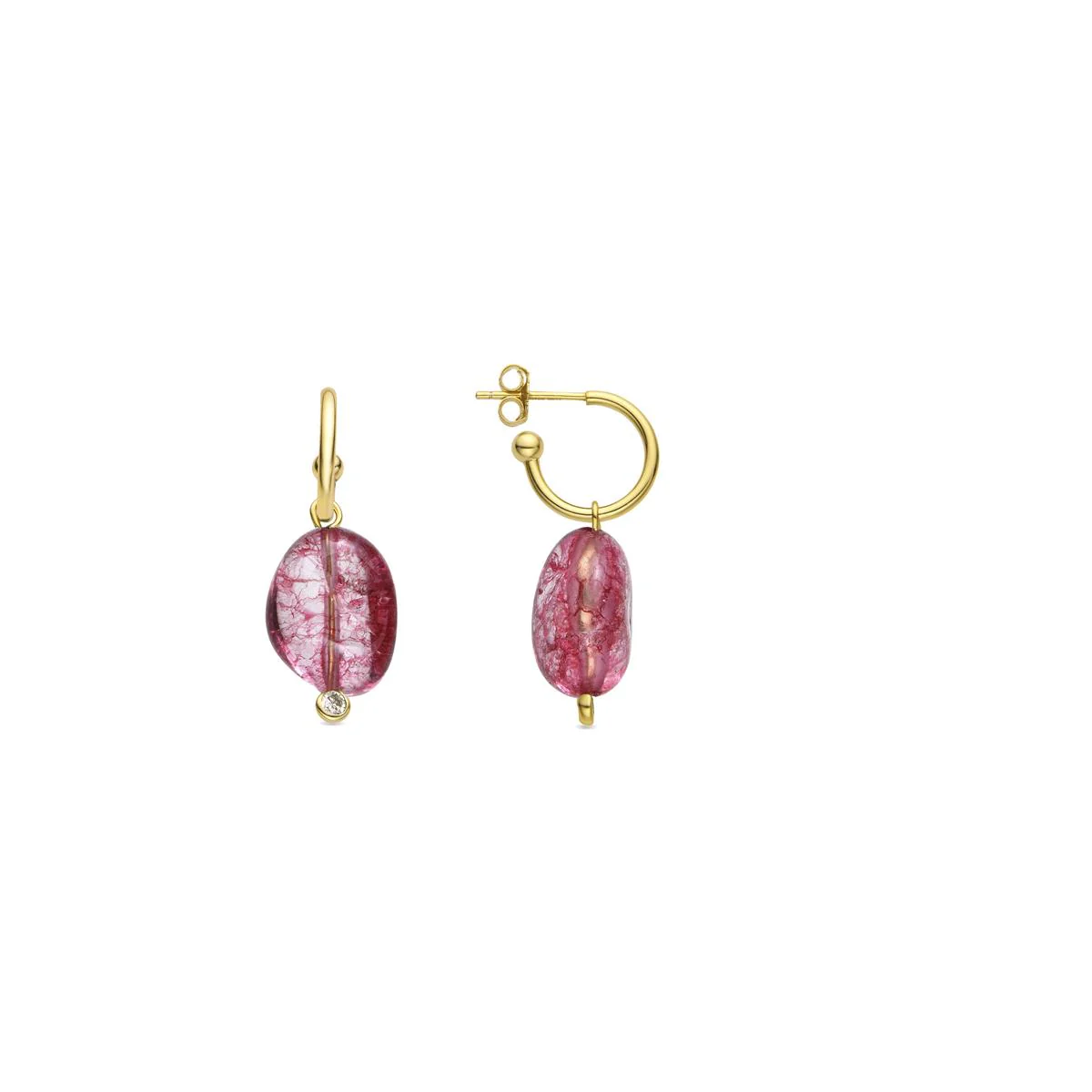 Pendientes Xiua Plata de Ley 925 - Xiua ROSA
