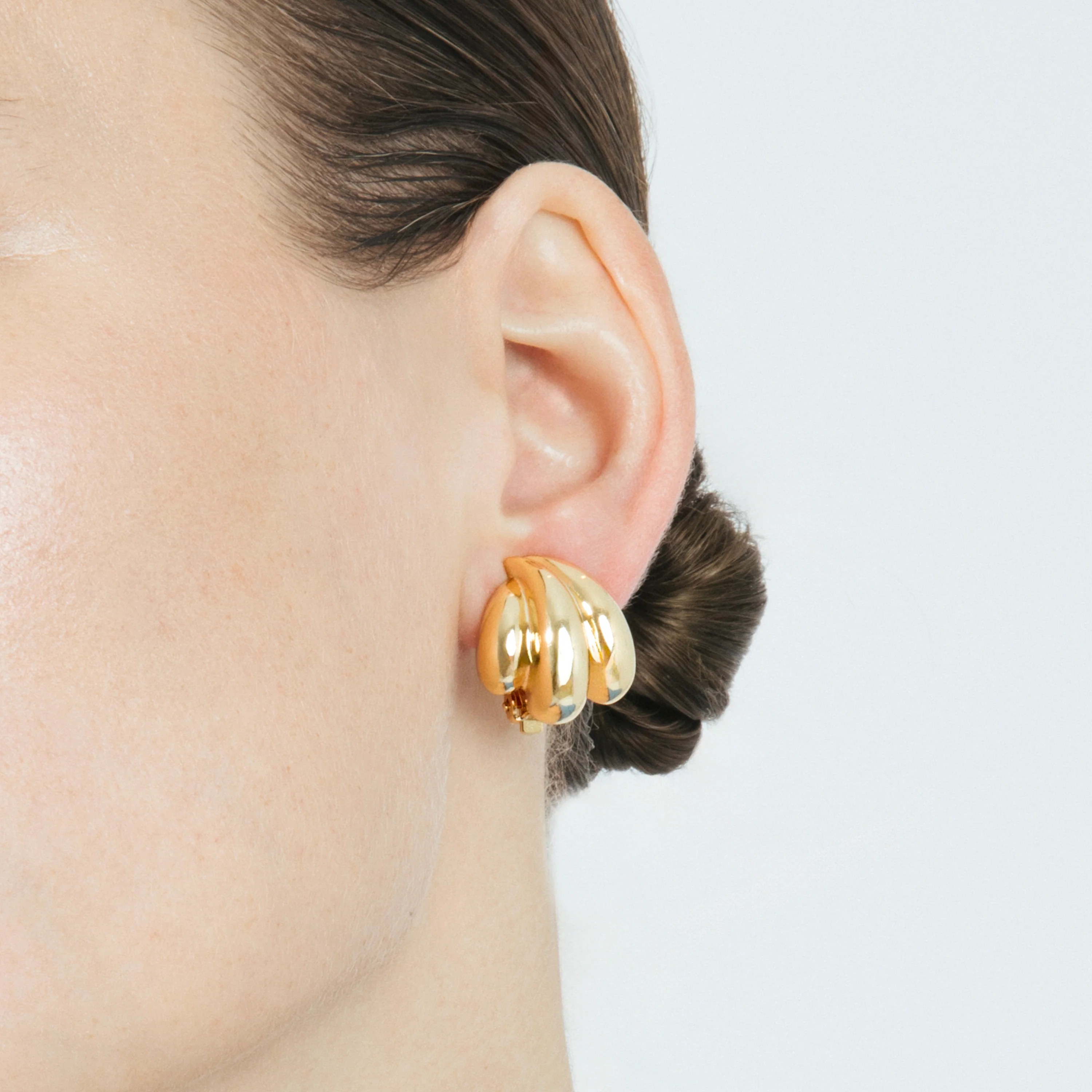 Pendientes acabado en oro amarillo 18k - Xiwind - Image 4
