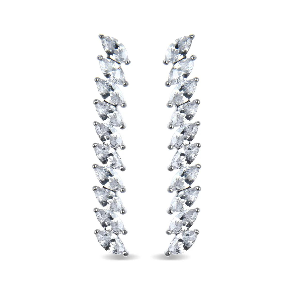 Pendientes Xohala Plata De Ley 925 - Xohala BLANCO