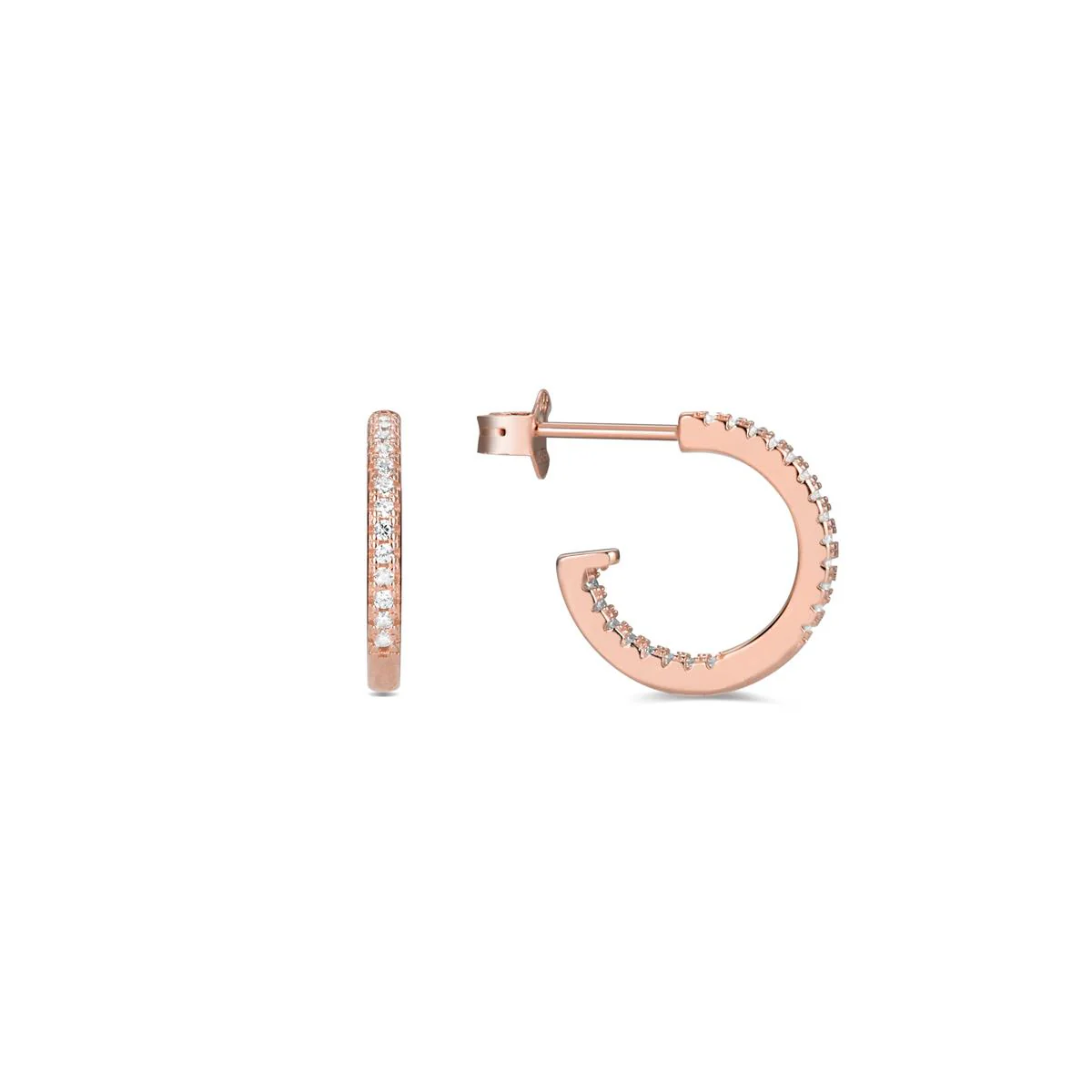 Pendientes Xoma Plata de Ley 925 - 16mm - Xoma BLANCO