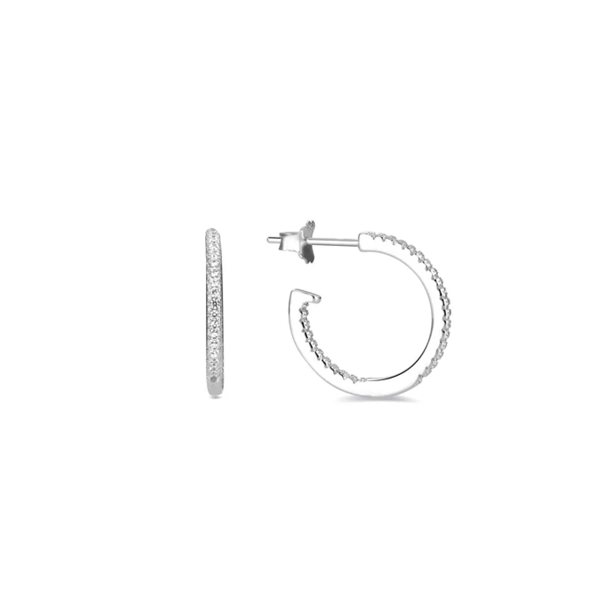 Pendientes Xoma Plata De Ley 925 - Xoma BLANCO