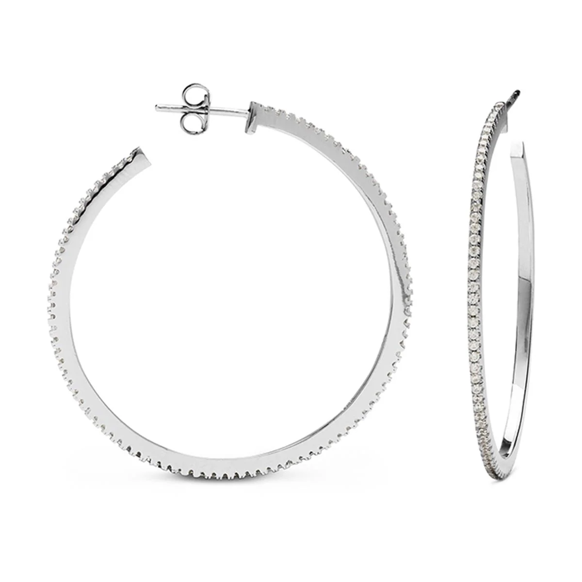 PENDIENTES XOMA PLATA - Xoma BLANCO
