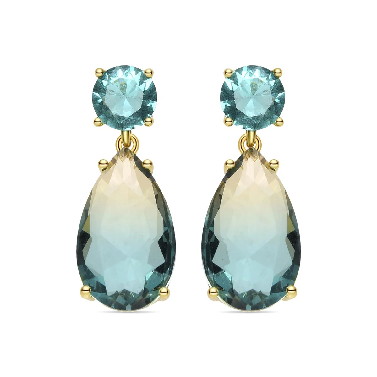 Pendientes Yamya Plata de Ley 925 - Yamya MULTICOLOR