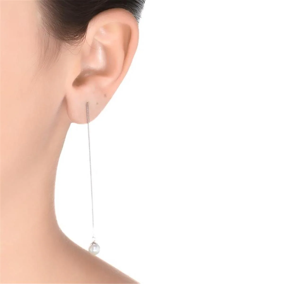 Pendientes Yedia Plata De Ley 925 - Yedia NARANJA - Image 2