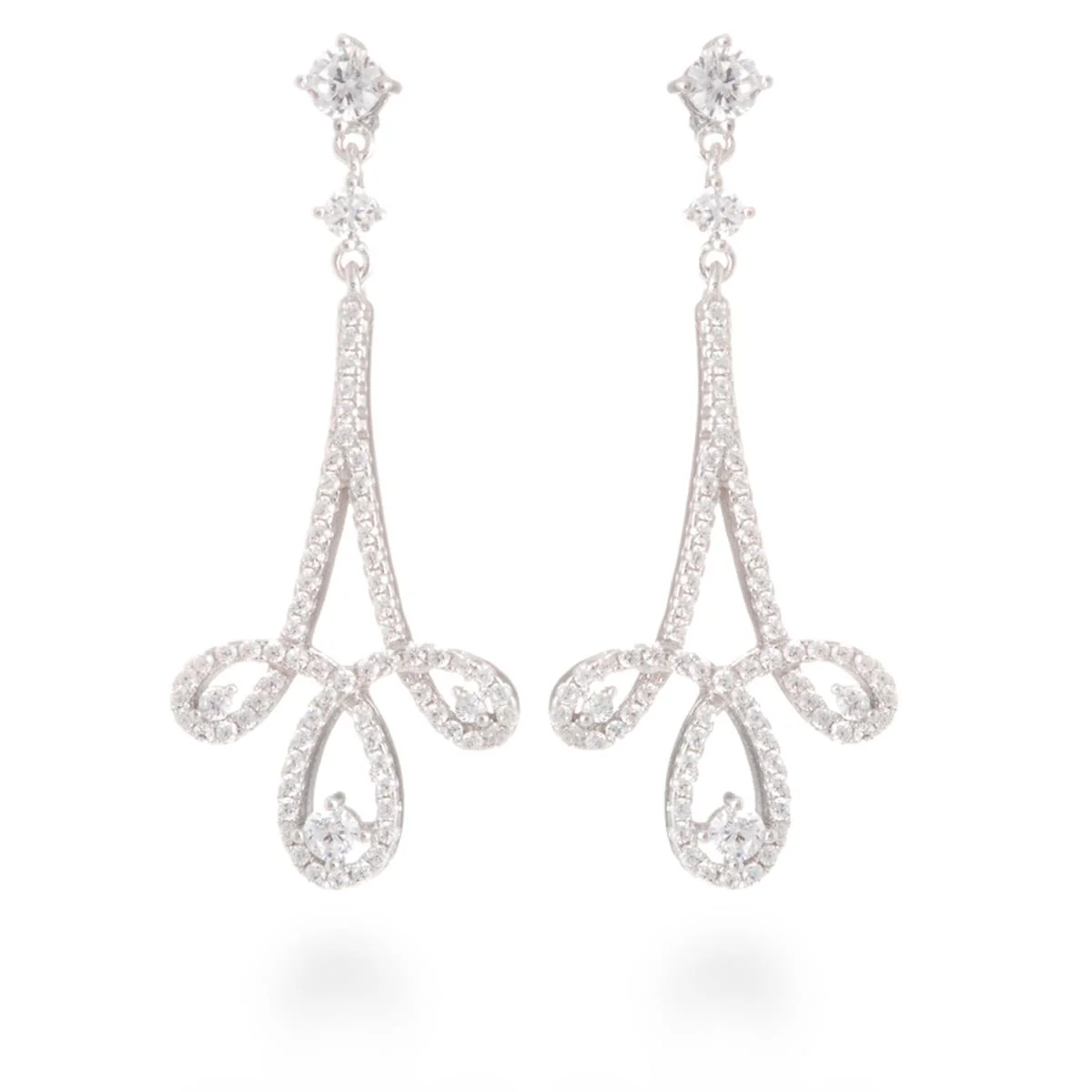 Pendientes Yejide Plata De Ley 925 - Yejide BLANCO