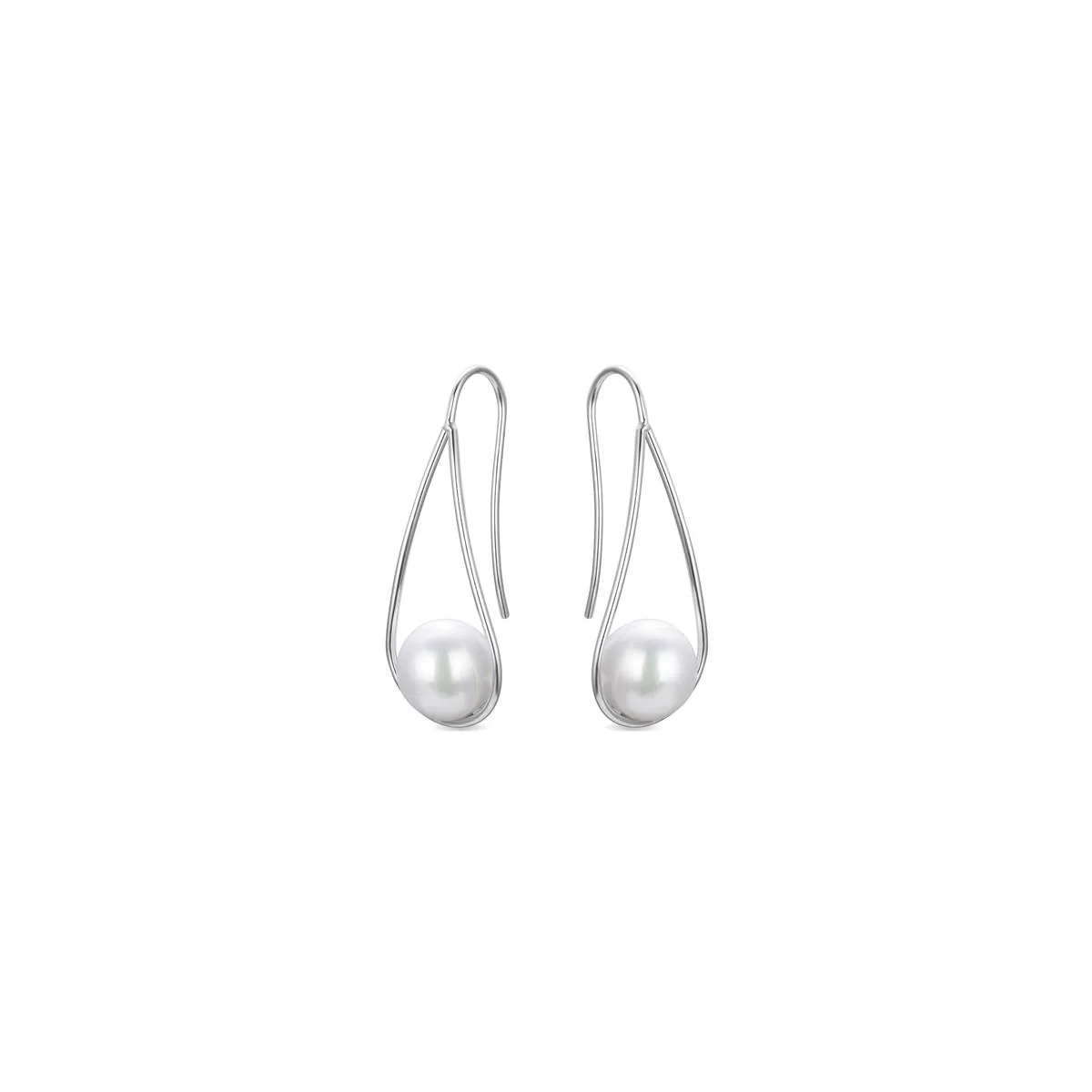 Pendientes Yerak Plata De Ley 925 - Yerak BLANCO - Image 2