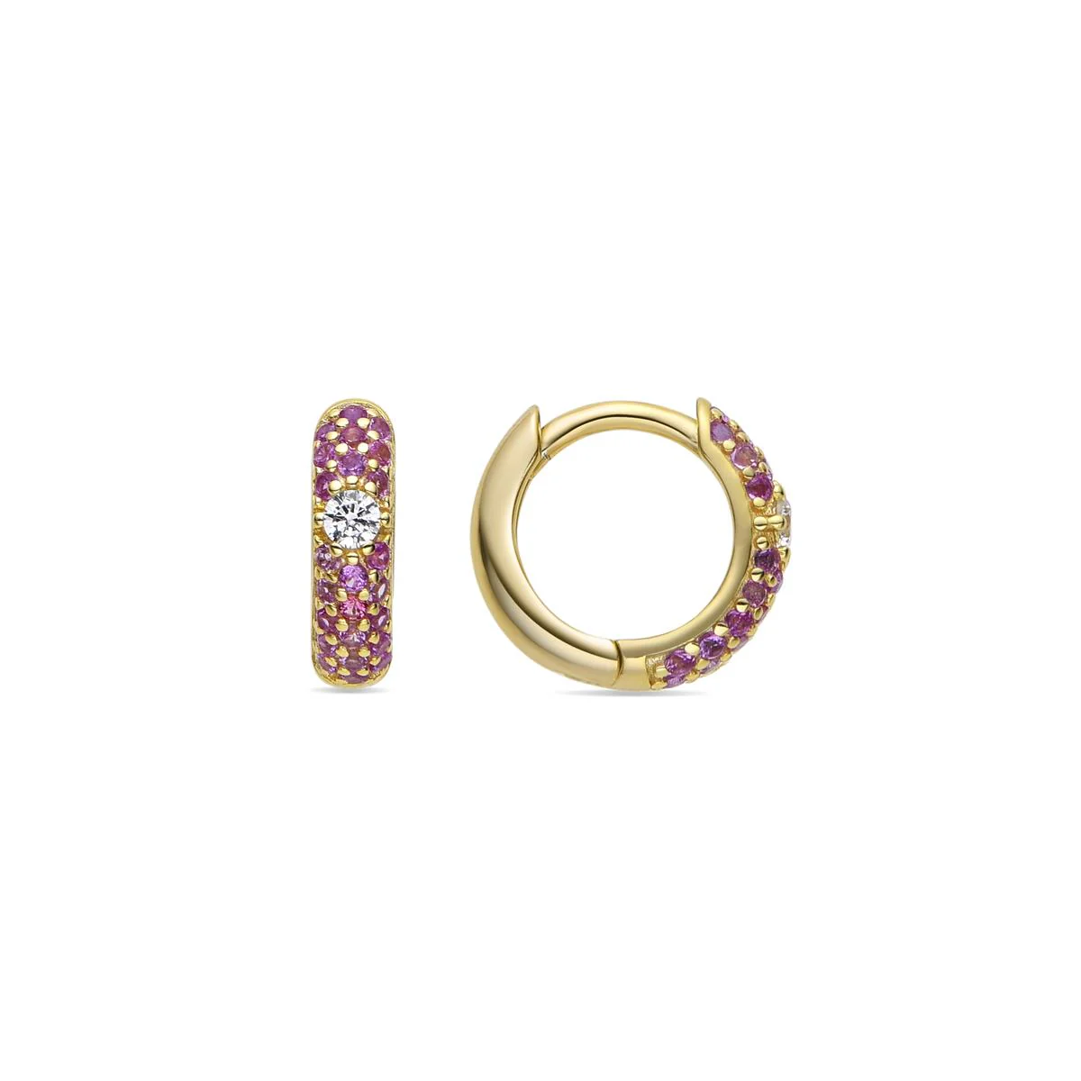 Pendientes Yiman Plata de Ley 925 - Yiman ROSA