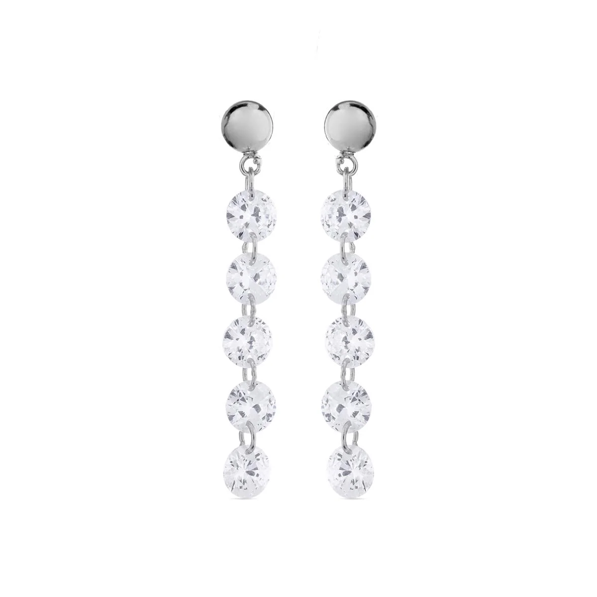 Pendientes Yinhki Plata de Ley 925 - Yinhki BLANCO