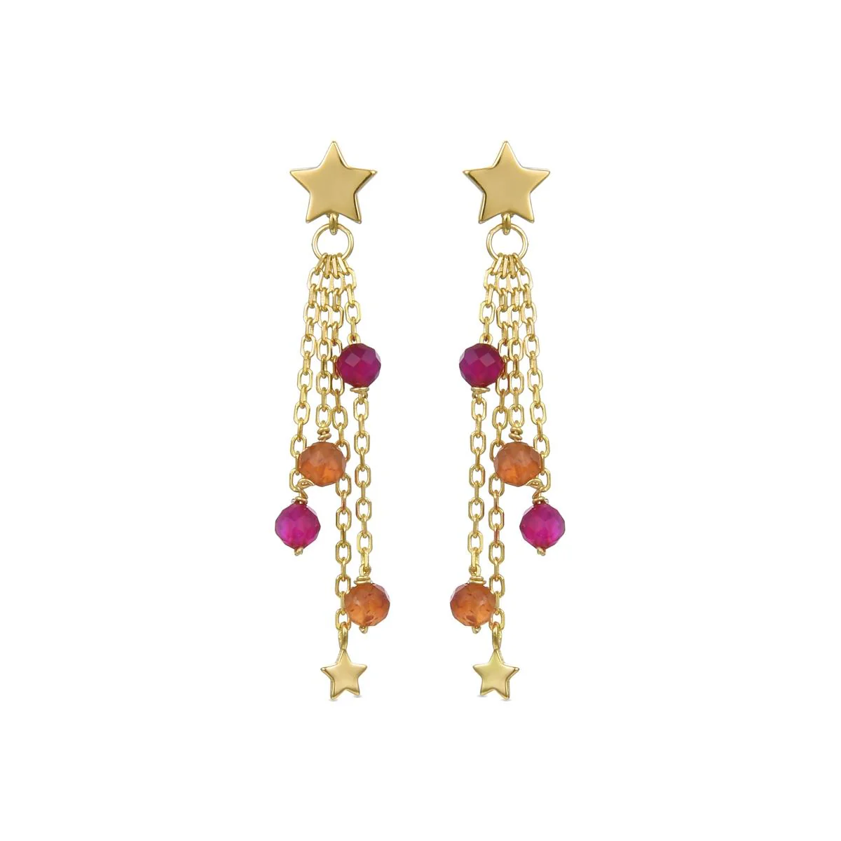 Pendientes Ykat Plata De Ley 925 - Ykat MULTICOLOR