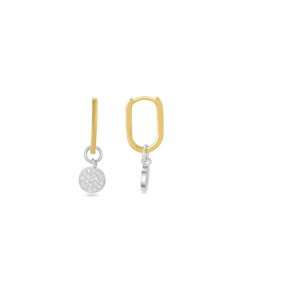 Pendientes Yper Plata De Ley 925 - Yper AMARILLO