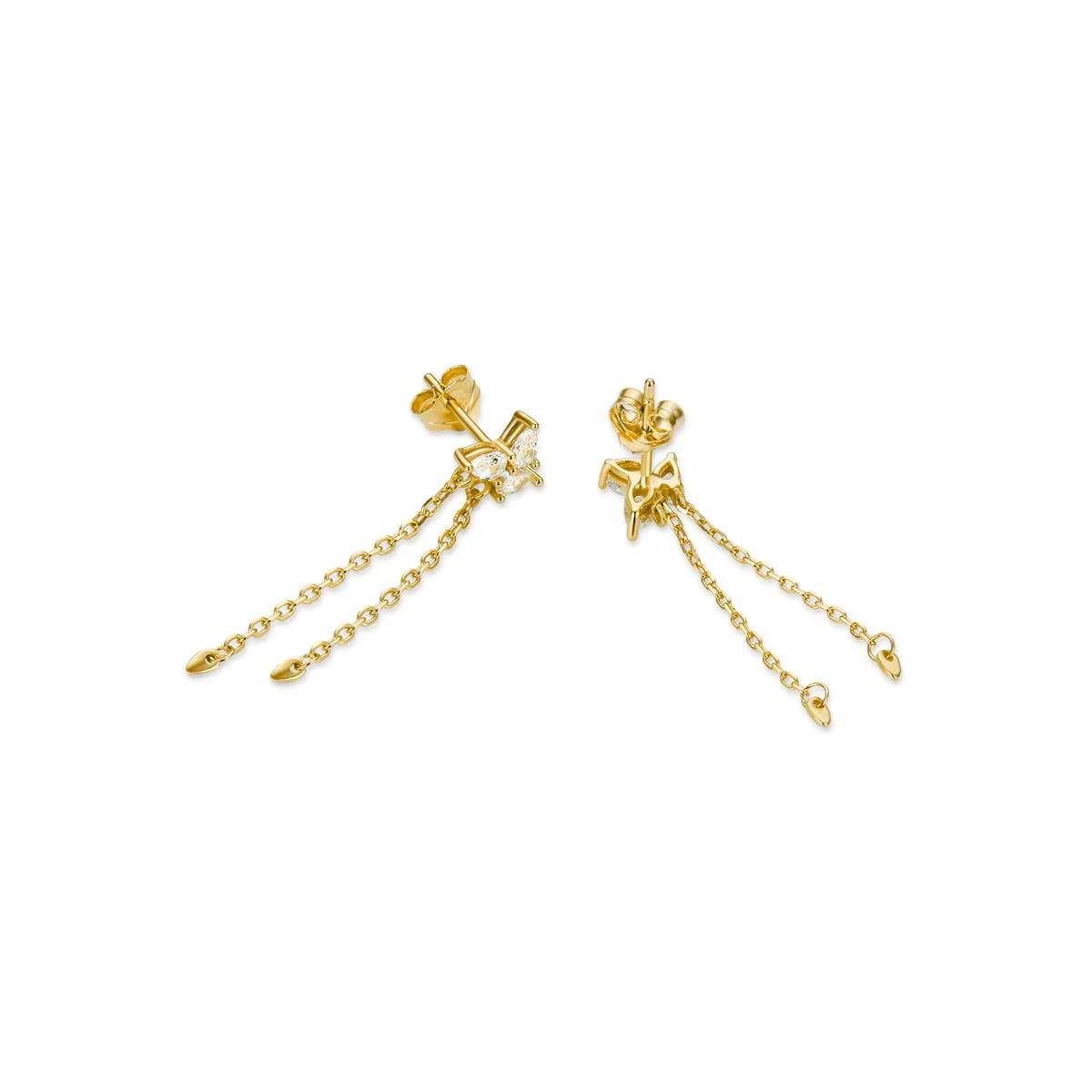 Pendientes Ysruk Plata De Ley 925 - Ysruk AMARILLO - Image 3