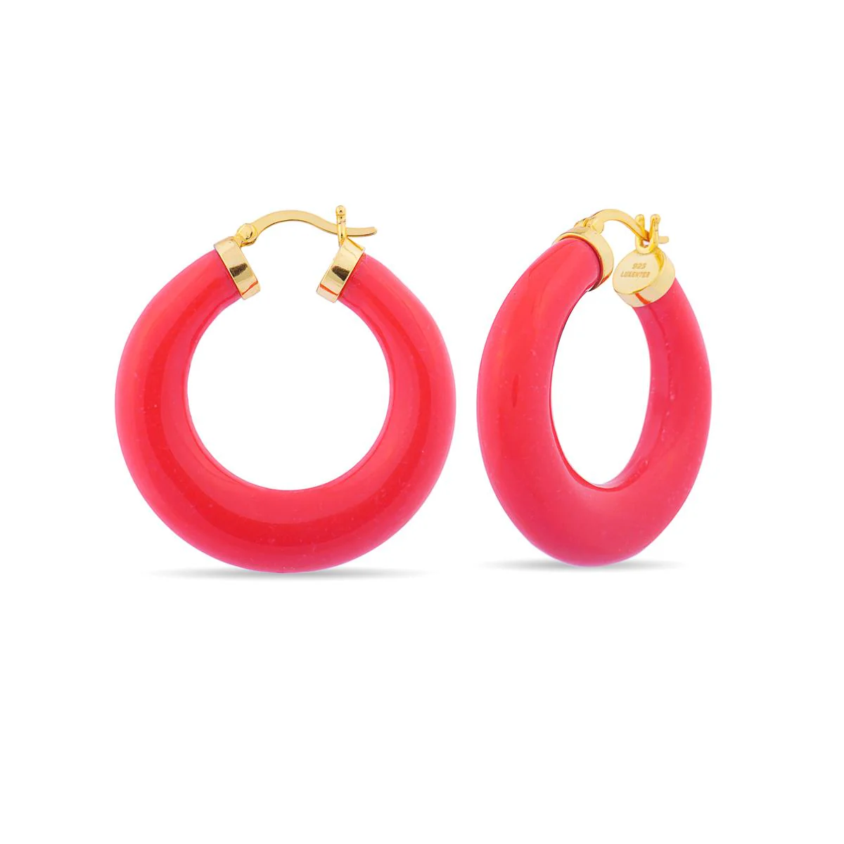 Pendientes Zadmir Plata De Ley 925 - Zadmir ROJO