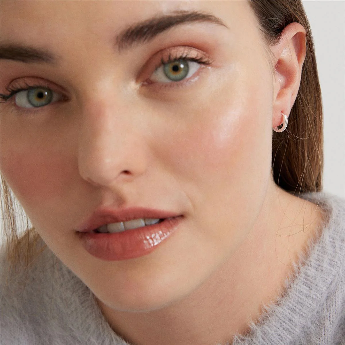 Pendientes Zaling Plata De Ley 925 - Zaling GRIS - Image 2