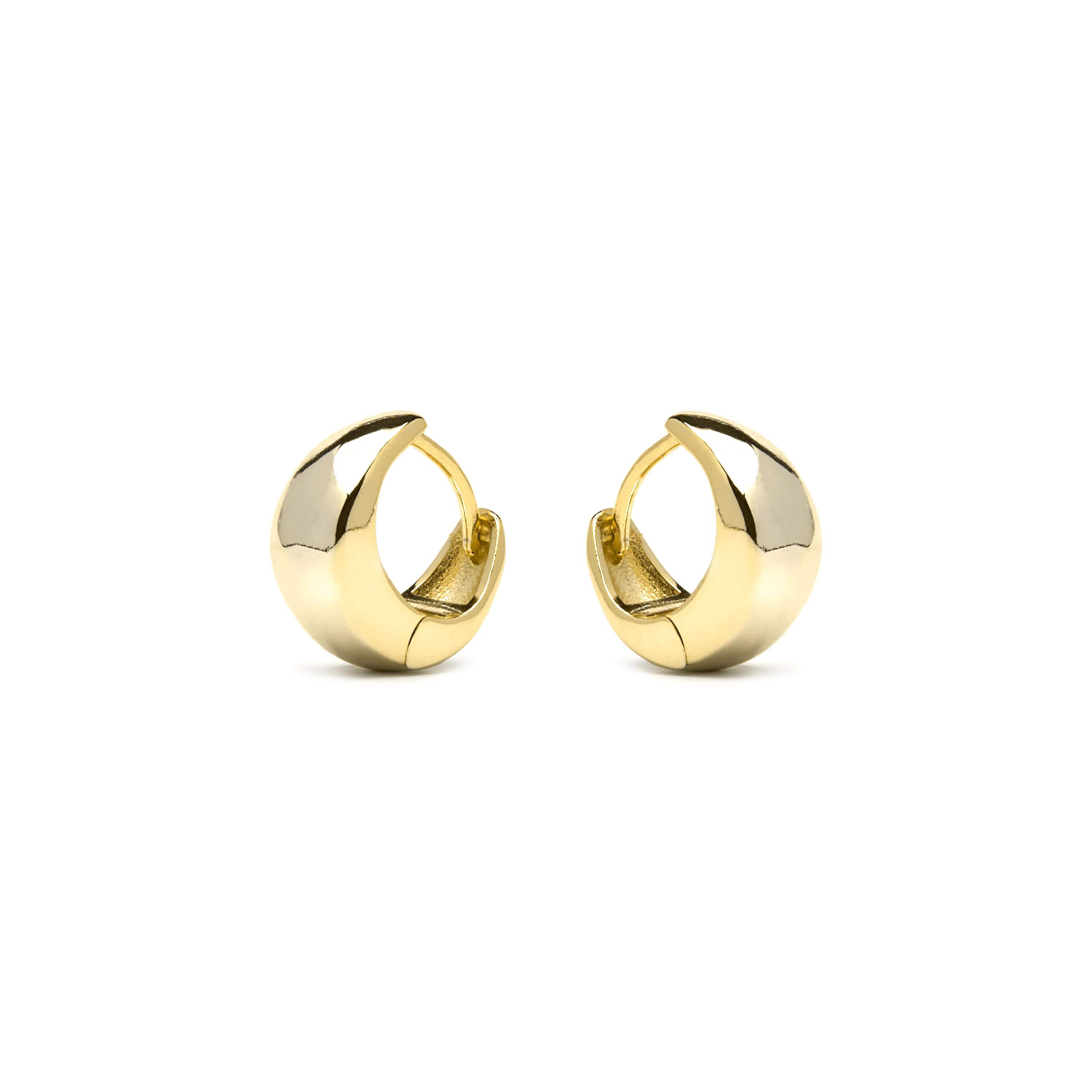 Pendientes de Plata de Ley 925 acabado oro amarillo de 18k - Zarael - Image 3