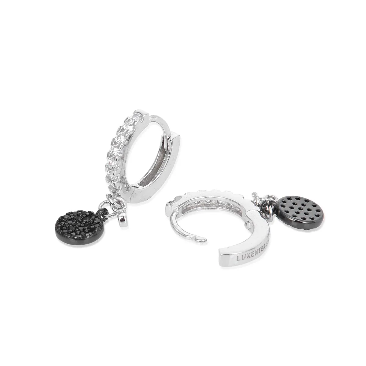 Pendientes Zaraya Plata De Ley 925 - Zaraya NEGRO - Image 3