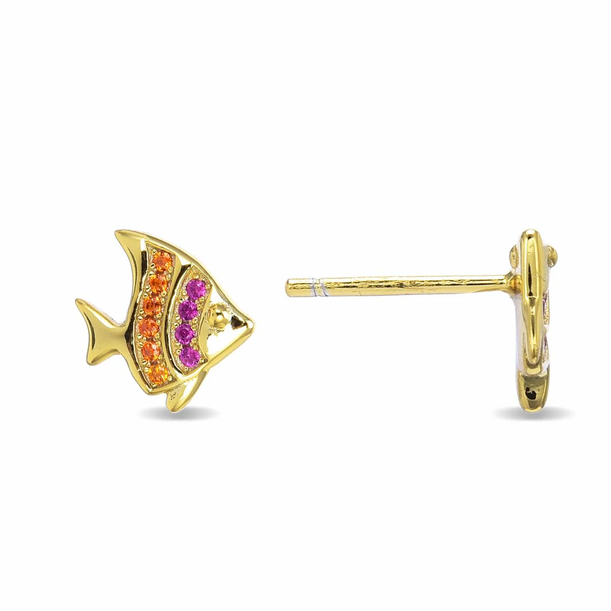 Pendientes Zaynra Plata De Ley 925 - Zaynra MULTICOLOR