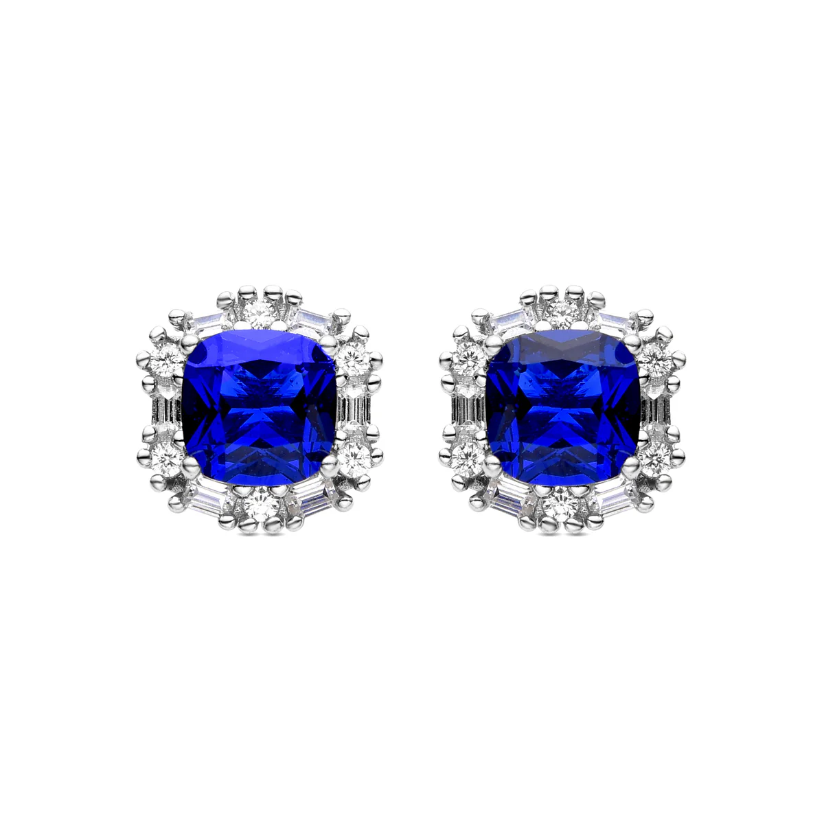 Pendientes Zemoa Plata De Ley 925 - Zemoa AZUL