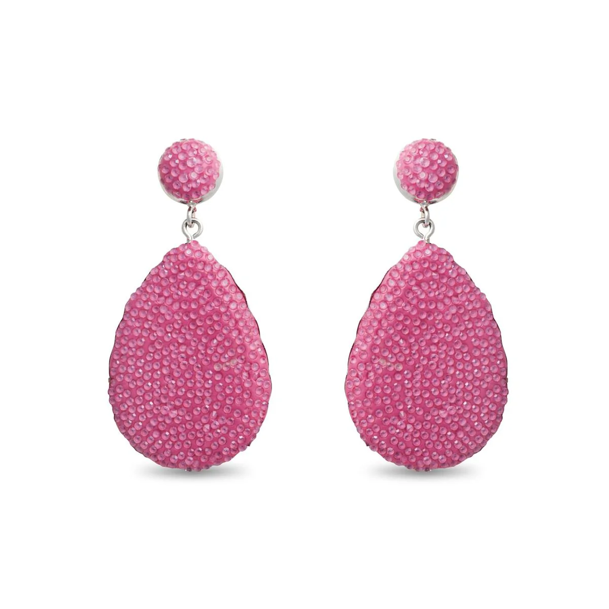 Pendientes Zhizo acabado en Rodio - Zhizo ROSA
