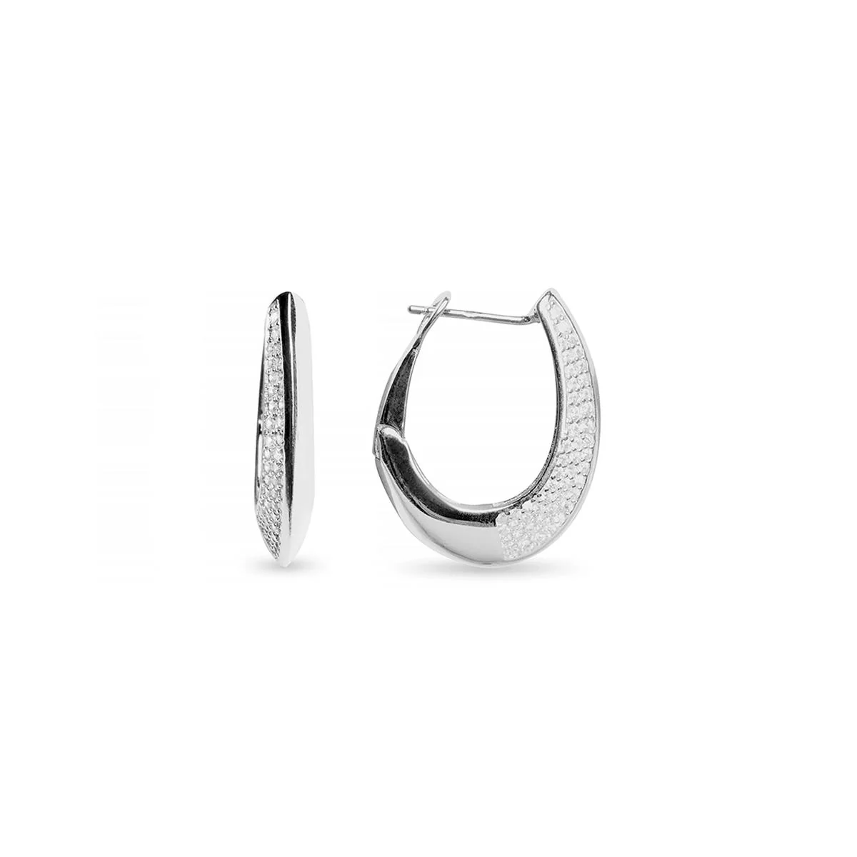 Pendientes Zhul Plata De Ley 925 - Zhul BLANCO