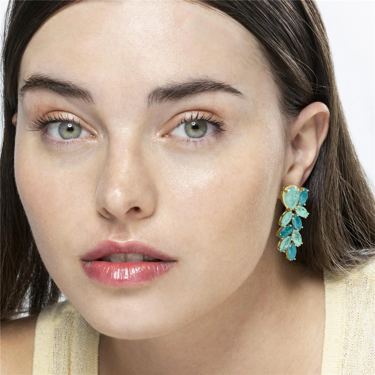 Pendientes Ziabek Plata de Ley 925 - Ziabek VERDE - Image 3
