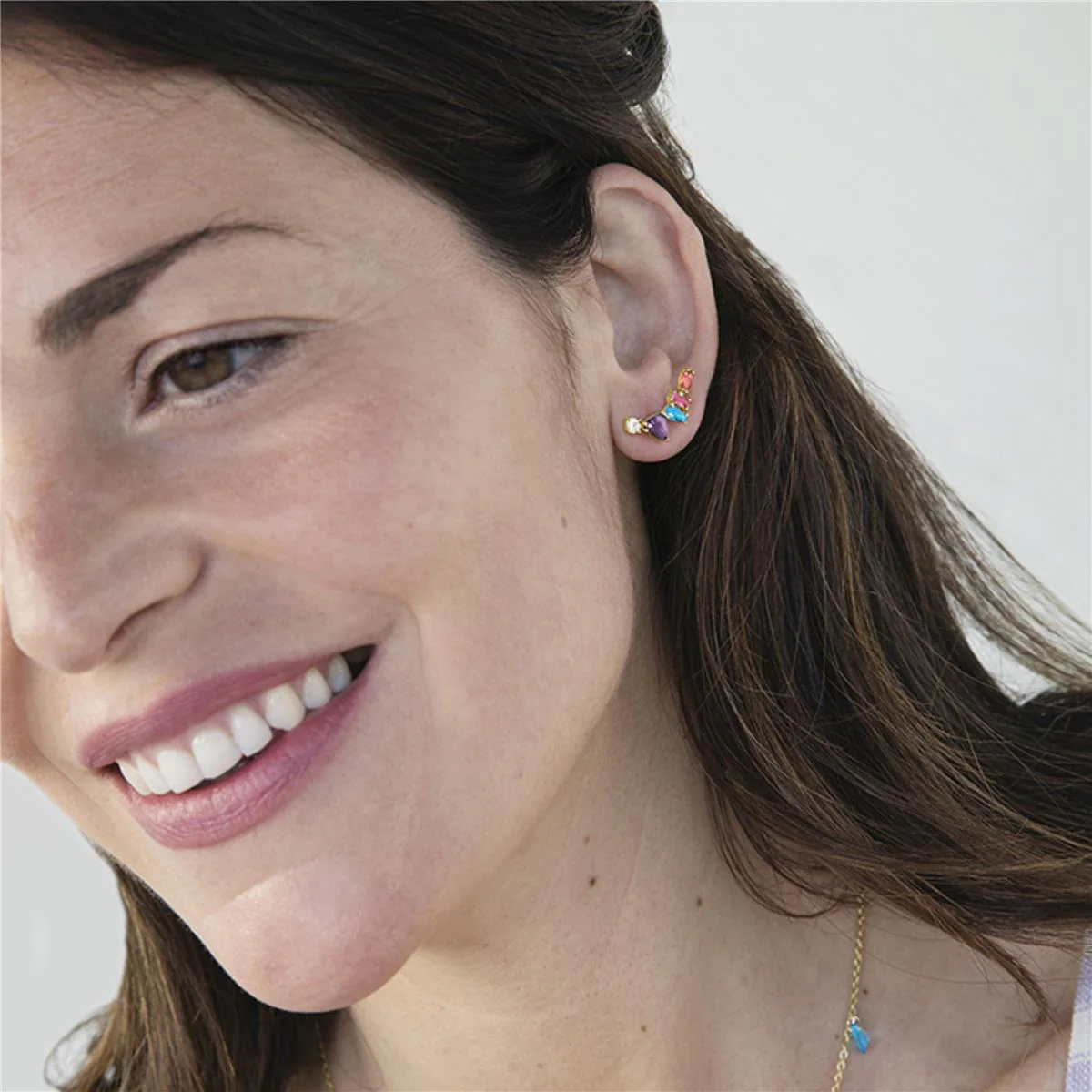 Pendientes Zimi Plata De Ley 925 - Zimi MULTICOLOR - Image 4