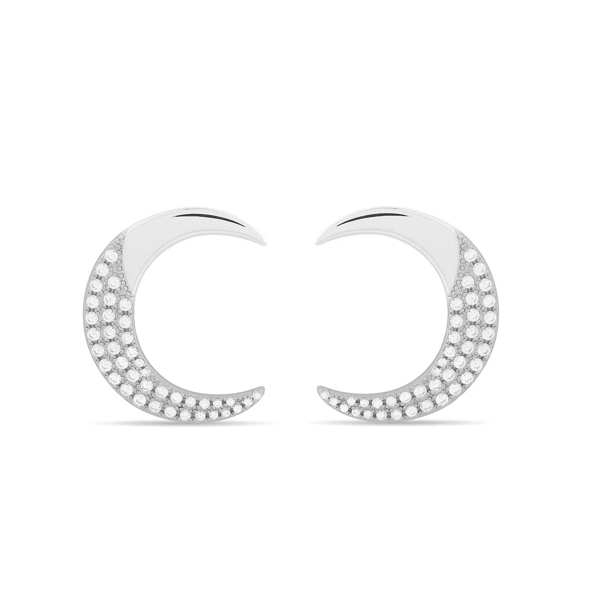 Pendientes Zodi Plata De Ley 925 - Zodi BLANCO