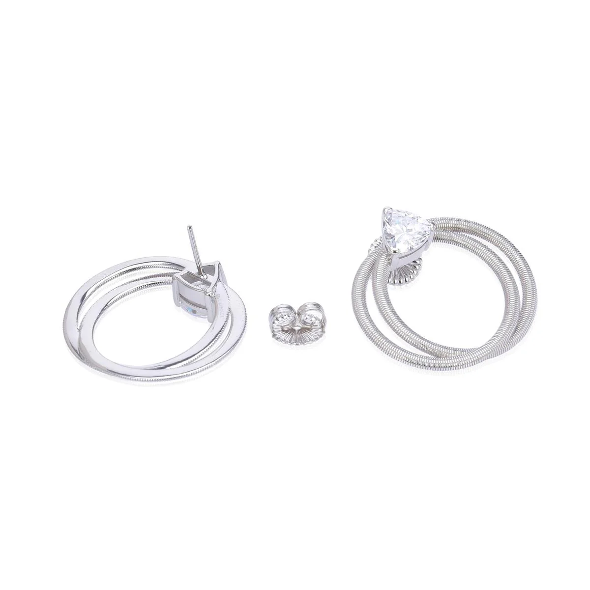 Pendientes Zoldira Plata De Ley 925 - Zoldira BLANCO - Image 3