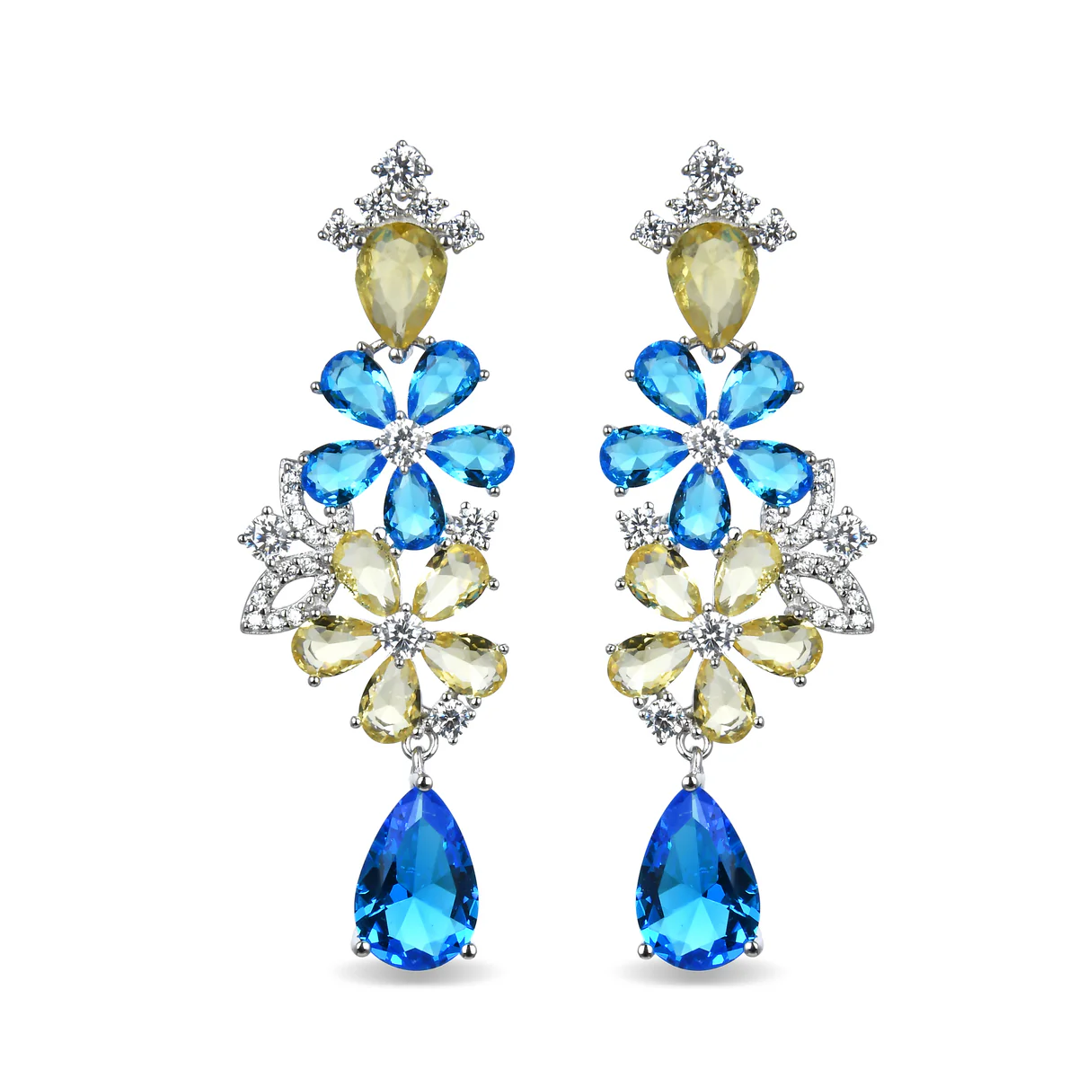 Pendientes Zolsu Plata De Ley 925 - Zolsu MULTICOLOR