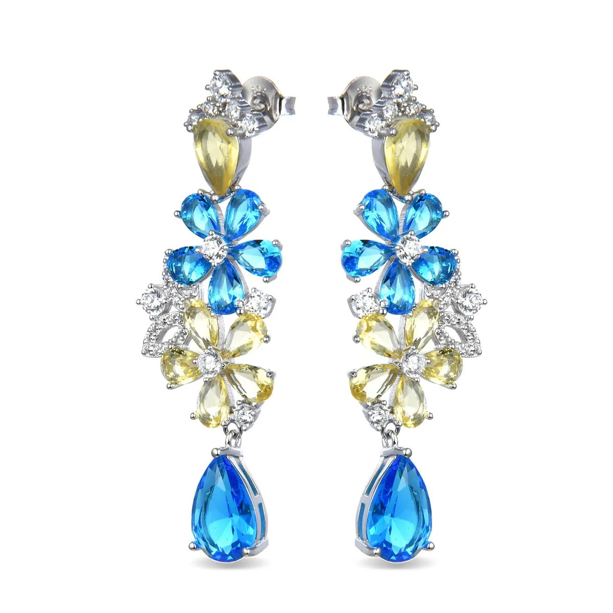 Pendientes Zolsu Plata De Ley 925 - Zolsu MULTICOLOR - Image 2