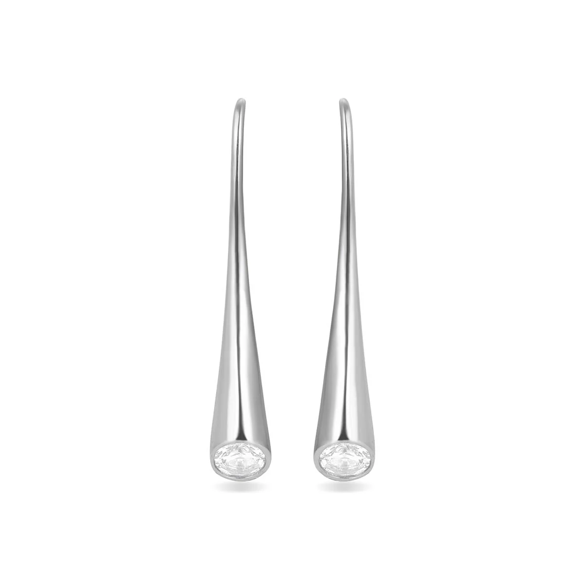 Pendientes Zumga Plata De Ley 925 - Zumga BLANCO