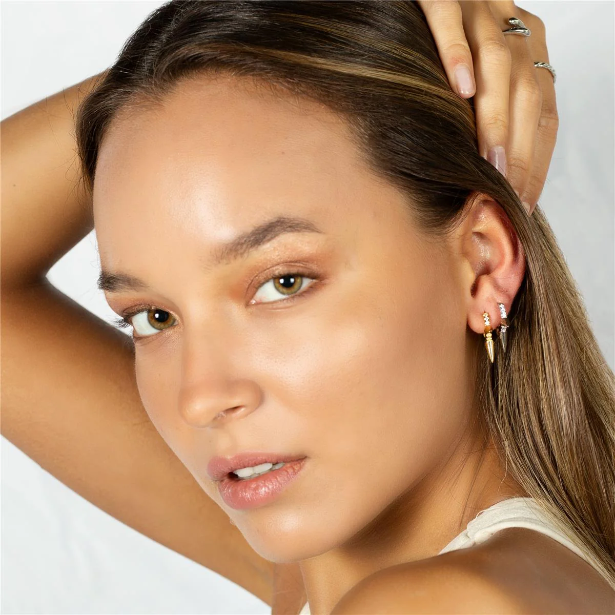 Piercing Aliah Plata De Ley 925 - Aliah BLANCO - Image 3
