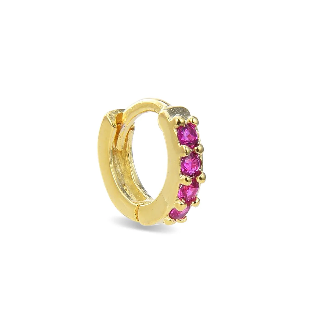 Piercing Ansung Plata De Ley 925 - Ansung ROJO
