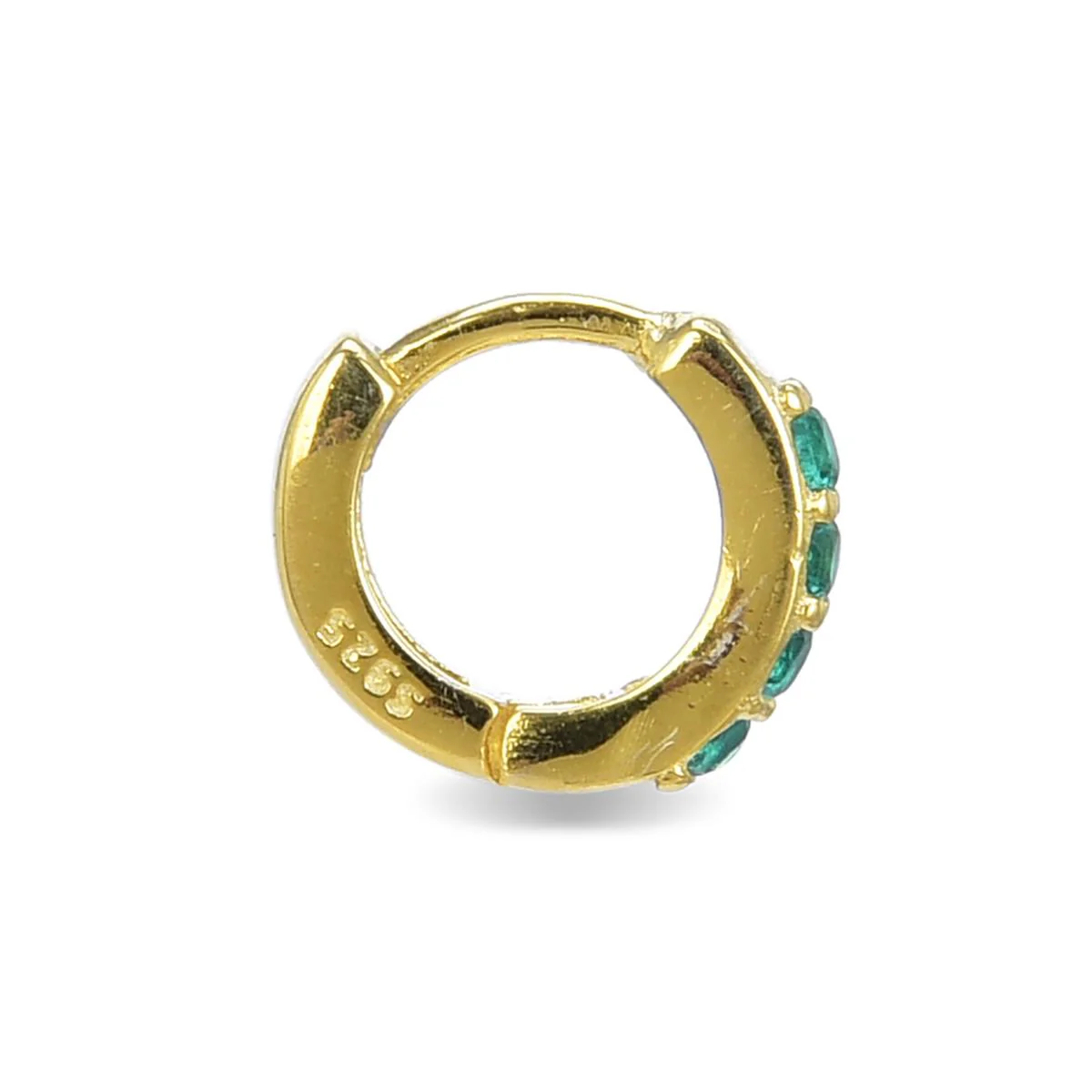 Piercing Ansung Plata De Ley 925 - Ansung VERDE - Image 2