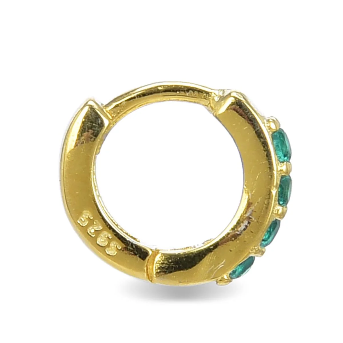 Piercing Ansung Plata De Ley 925 - Ansung VERDE - Image 3